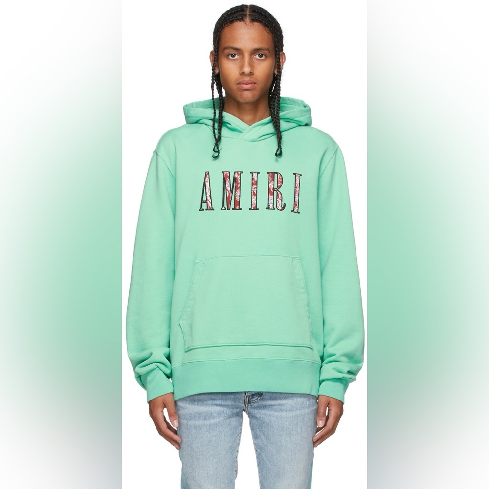 Amiri
AMIRI PAISLEY C LOGO HOODIE